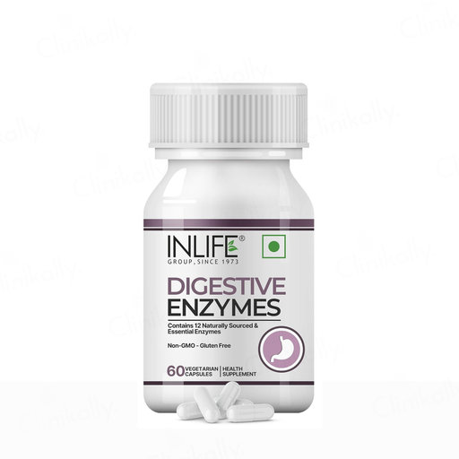 Inlife Digestive Enzymes Health Supplement Vegetarian Capsule